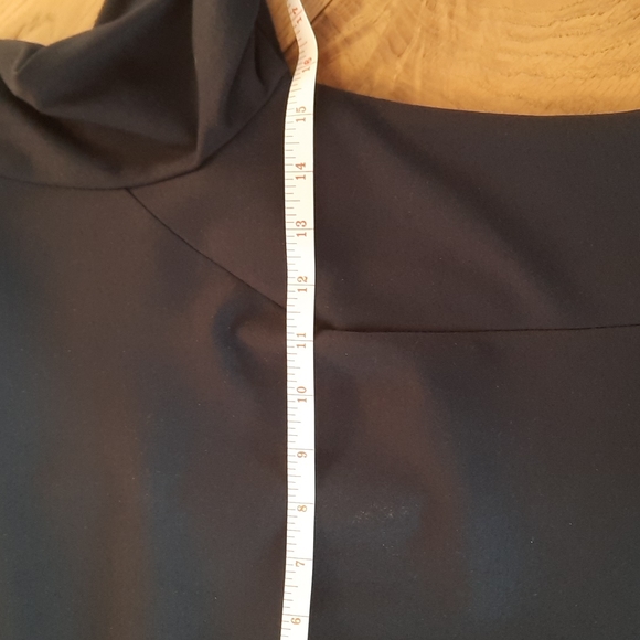 ELIZA J Navy Bell Sleeve Dress Sz 8 - Picture 8 of 9